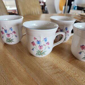 4 Newcor Cambridge Stoneware Cups